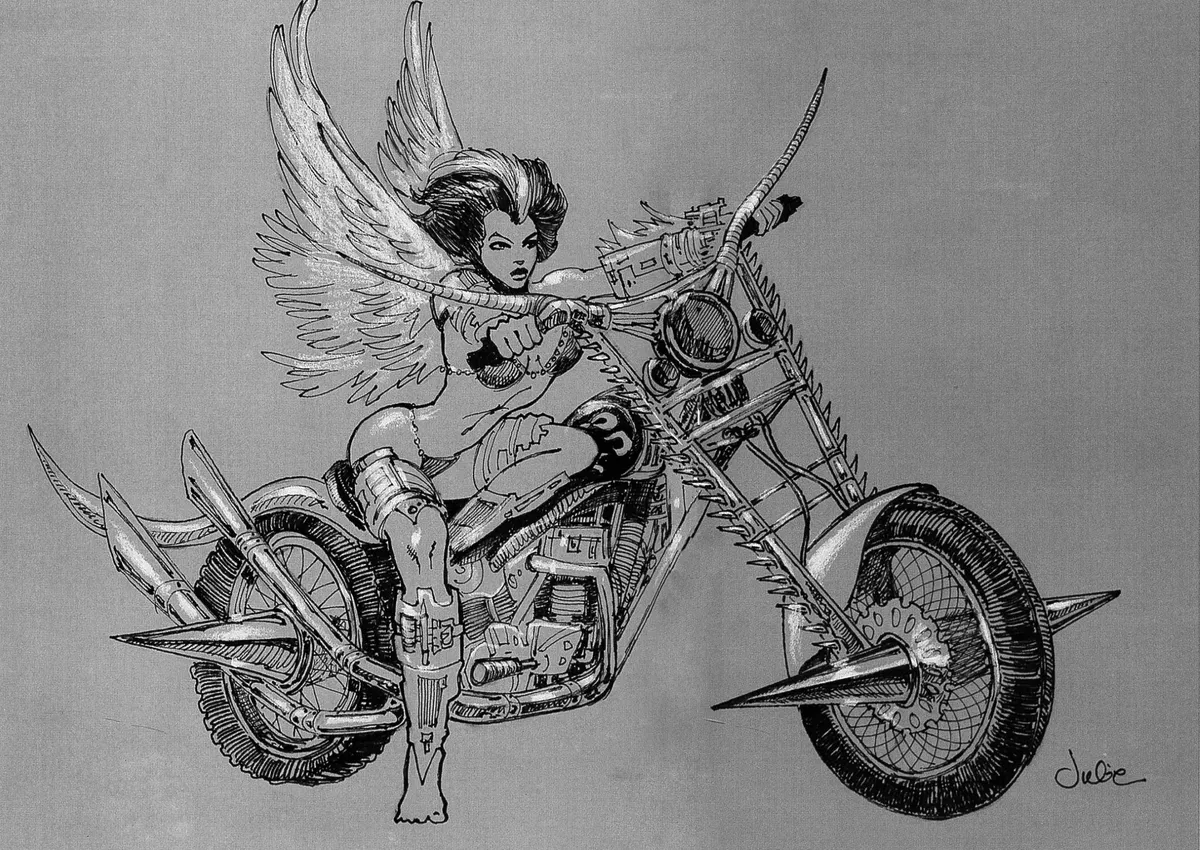 Biker Angel